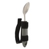 Strap Adaptive Scoop Stainless Steel Wavy Shape Handle Cuff Eating