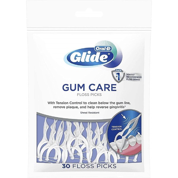 Oral-B Glide Pro-Health Advanced Floss Picks 30 Ea (Pack of