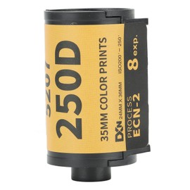 35mm Color Printing Film Roll Easy Practice Film for 135 Camera Waterproof Machine Ecn2 Color Developing (8 Sheets)