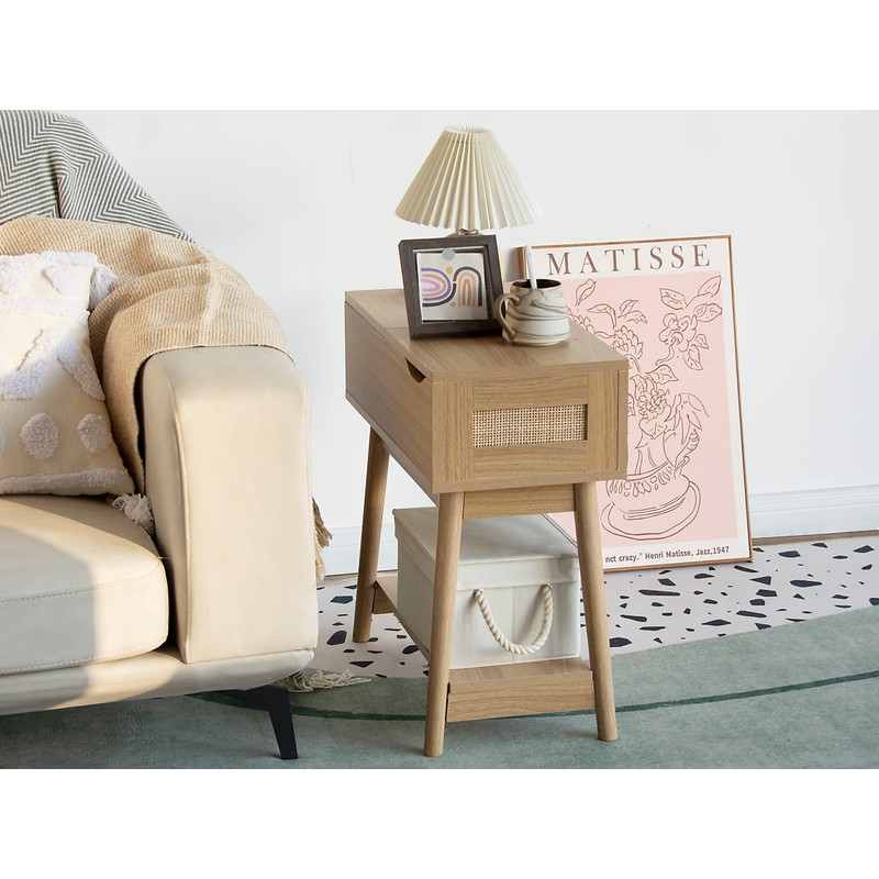 StorageWorks Storage Bins with Lids, Decorative Storage Boxes with Soft