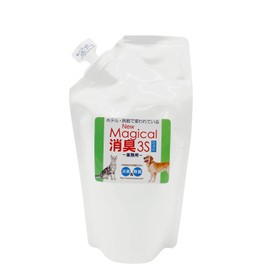 3S Pet Deodorizer, Choose From 100 Pet Loading Inn Shops, Dog & Cat Friendly, Natural Plants, Magical Deodorizing 3S, Unscented, Refill, 8.5 fl oz (250 ml)