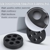 Vibration Damper Air Conditioning Rubber Pack of 12 Round Air