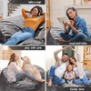 breadsac Bean Bag Chairs, Memory Foam Stuffing Bean Bag Chair