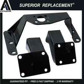 AUTOACER SWAP MOUNT KIT Engine Swap Motor Mount Bracket Fits Nissan 240sx 1jz 2jz gte S13 S14 Supra 154