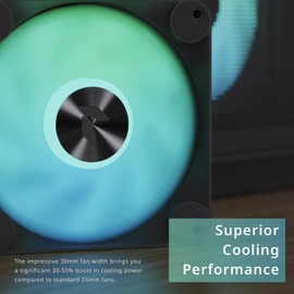 APNX FP2-120 PWM Fan, ARGB - 120 mm, Black