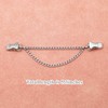AOAODIMP - Pinzas para cuello de cadena, clips de solapa,