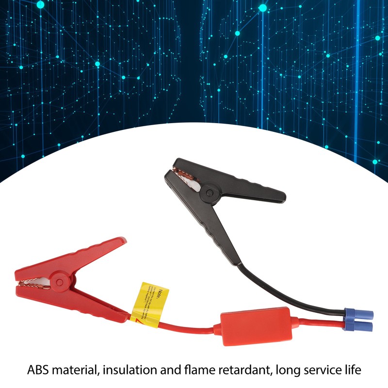 Jump Starter Cable Multifunctional 10 AWG Portable Anti Reverse Charging