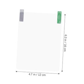 SHINEOFI 2Pcs Display Reflective Film for Car Windshield Protective Screen for Enhanced Visibility Easy Installation No Residue Compatible with Various Vehicles