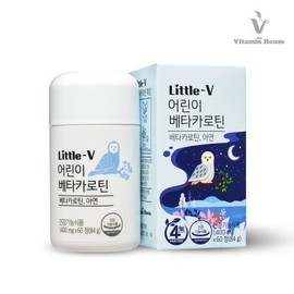 4FREE G.어린이 영양제 베타카로틴 1400mg x 60정 1개 (2개월분) 4FREE G. Children's Supplement Beta-Carotene 1400mg x 60 Tablets 1 Pack (2 Months Supply)