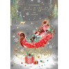 Cherry Orchard 'Auntie and Uncle' Christmas Card, Artistic Sleigh design