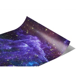 Rwraps Gloss Vinyl Car Wrap Film in Milky Way Galaxy - 59“ x 1ft - Vehicle Sheet Roll with Adhesive Back and Air Release Technology
