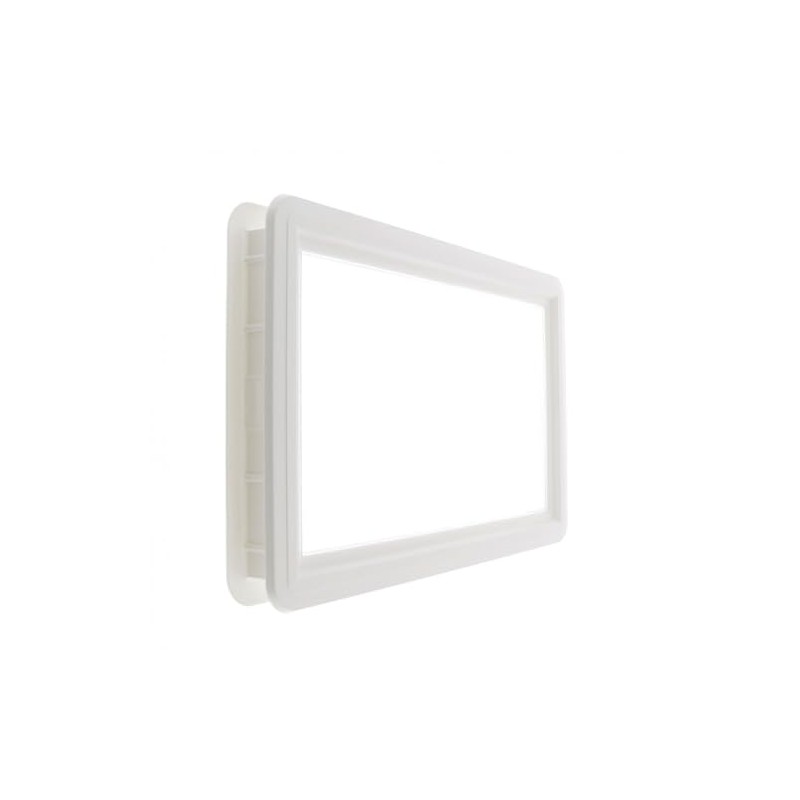 cyclingcolors Window Rectangular Clip On Porthole White PVC Garage Doors