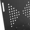 Square RV Bumper End Cap, Carbon Steel Prevents Hose Falling,
