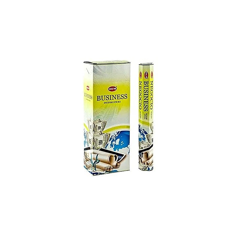 Hem Business Hexa Incense Sticks (120 Sticks, 6 Boxes Inside)