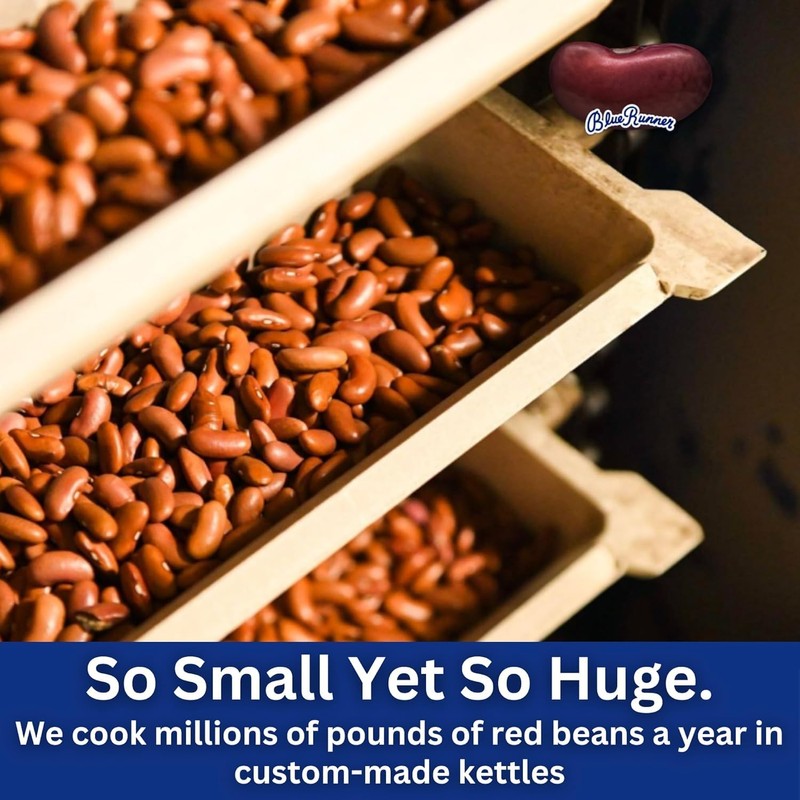 Blue Runner Creole Cream Style Red Beans, 16-Ounce (Pack of