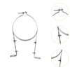 Milageto Chimney Pipe Wall Strap Pipe Bracket Clamp Flue Liner
