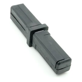 Design61 2 x 2-Way Connector Pipe Connector for Square Tubes 20 x 20 x 2 mm