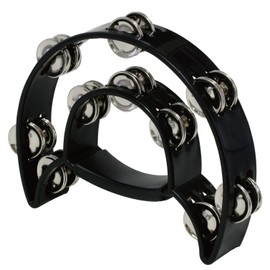 Kikutani Tambourine Color Crescent Moon PW-2 Black