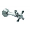Westbrass D1112X-26 Cross Handle Angle Stop Shut Off Valve 1/2"