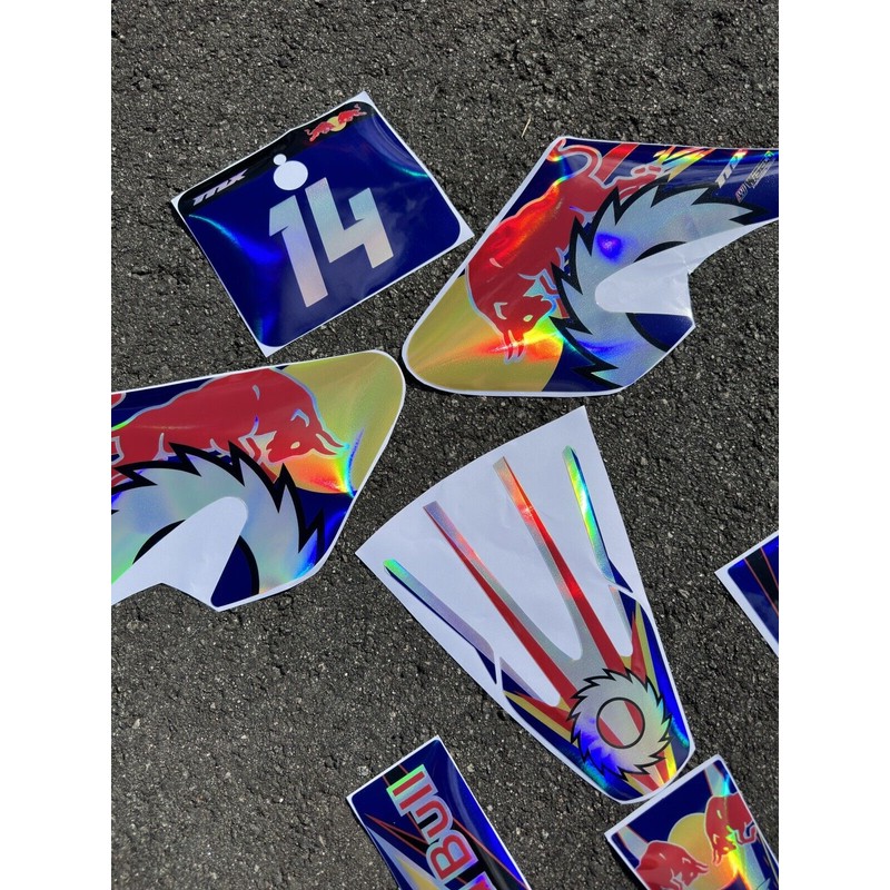 Razor MX500 MX650 graphics kit decals THICK AND HIGH GLOSS