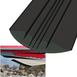 MEGAWARE KEELGUARD Boat Keel and Hull Protector, 8-Feet (for Boats up to 22ft), Black
