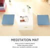 Household Square Soft Yoga Floor Cushion Removable Washable Meditation Mat