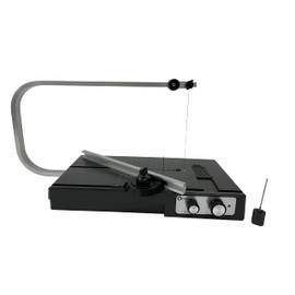 Hot Wire Foam Cutter Table- Variable Temp, Multi Angle, Bevel Shaping Hot Foam Knife With Removable Plunge Cutter. Includes 100-240v 18w Power Transformer By Calcor C3M