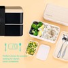 Original Bento Box Lunch Boxes Container Bundle Divider Lunch Container