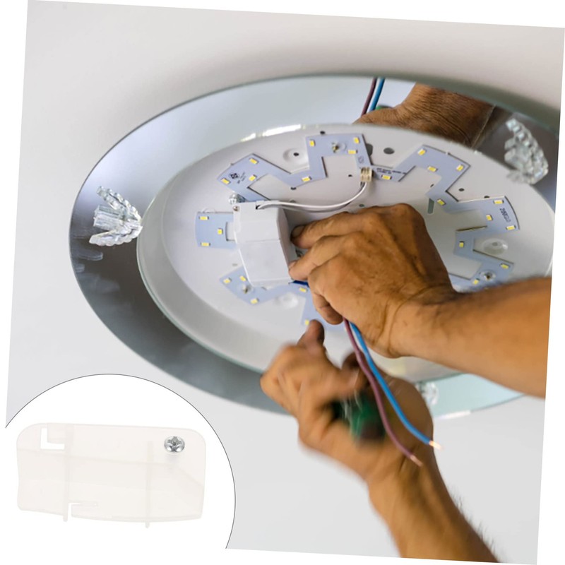 Operitacx 25pcs Ceiling Light Fixing Buckles Durable Rotating Shade Accessories