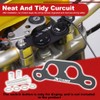 xitomer Motorcycle Auxiliary Dash Shelves Universal Motorcycle Dash Panel for