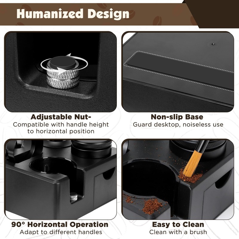 8 PCS Espresso Accessories Kit,51mm Espresso Tamper Tools,WDT Tool Espresso,Espresso