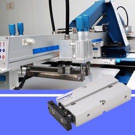 Air Cylinder, Aluminium Alloy Pneumatic Cylinder, Material Transport Products, Double Acting Pneumatic Cylinder, Double Rods, Double Shaft Cylinder, Sealing Air Cylinder, Pneumatic (TN16X200‑S)