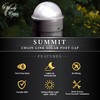 Classy Caps CH2233S Summit Chain Link Solar Post Cap, Silver
