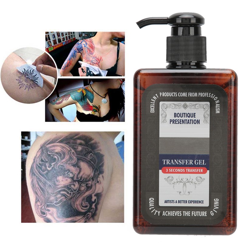 Professional Tattoo Transfer Gel Pattern Transfer Tattoo Stencil Application Solution