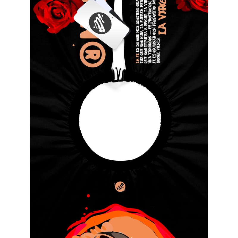 Illuzien Noche La Fe PRO - Capa de peluquero para