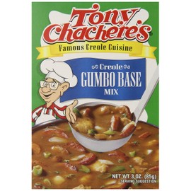 Tony Chachere's Base Creole Gumbo, 3-Ounce (Pack of 6)