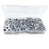 450Pcs Black Wiggle Googly Eyes with Self-Adhesive, 6mm 8mm 10mm