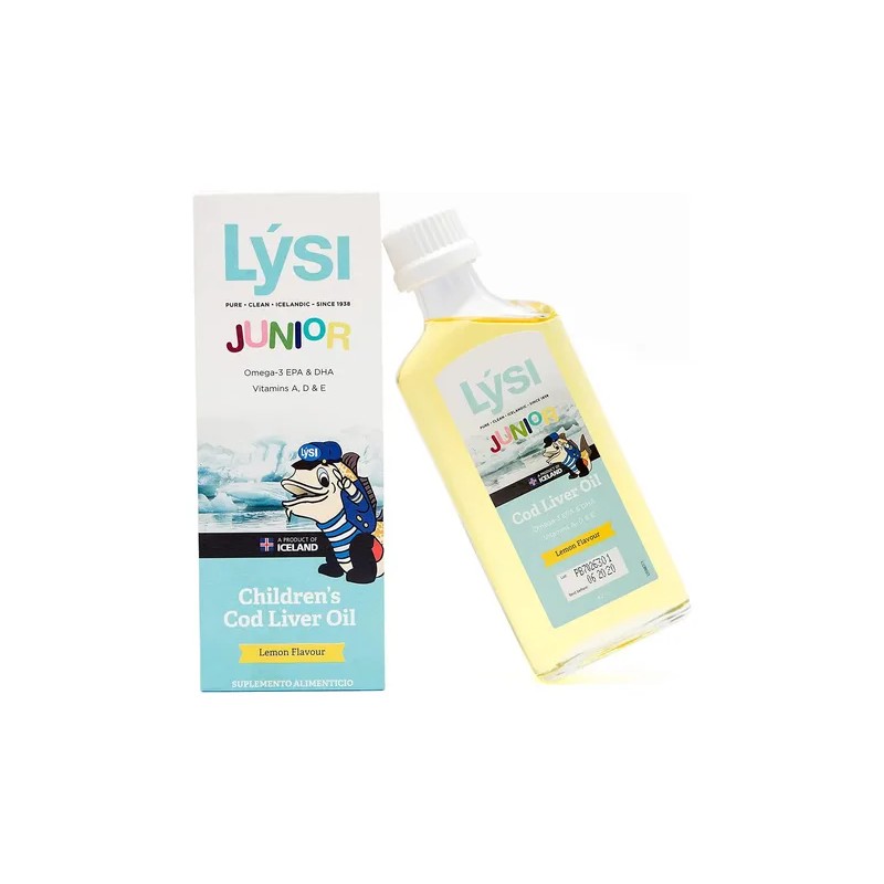 Lysi Omega 3 Epa Y Dha Aceite Hígado De Bacalao