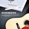 6 String Acoustic Guitar Bone Bridge Saddle and Nut Real