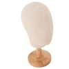 Wig Head Stand Non Woven Fabric Mannequin Head Hat Display