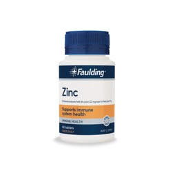 Faulding Remedies Zinc Support 60 Tablets