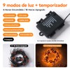Guirnalda de Luces de Halloween, 6 pies 1.8M 45 LED