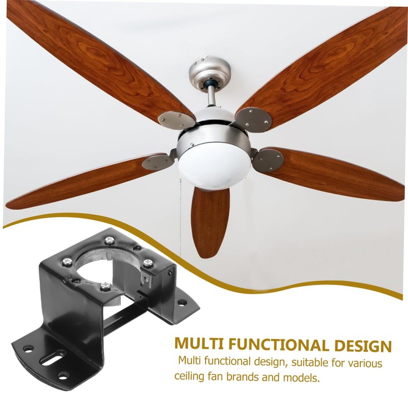 ULTECHNOVO 1 Set Ceiling Fan Mount Bracket Kit Replacement Hanging