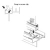 Prime-Line L 5623 Clear Plastic Window Screen Retainer Clips (4