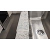 SiliSink Silicone Sink Edge Guard for Kitchen Sink with Sponge