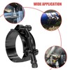 BOTTEN 4 Pack 1.75" Stainless Steel T-Bolt Hose Clamps -