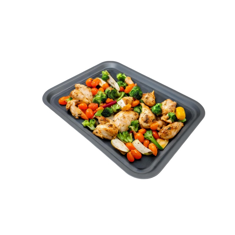 Griddle Style Ridge Baking Tray, Non-Stick, Dishwasher Safe, Multi-Pack Baking