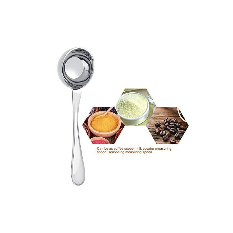 Cuchara de Medir de Acero Inoxidable Mango Largo Caf T
