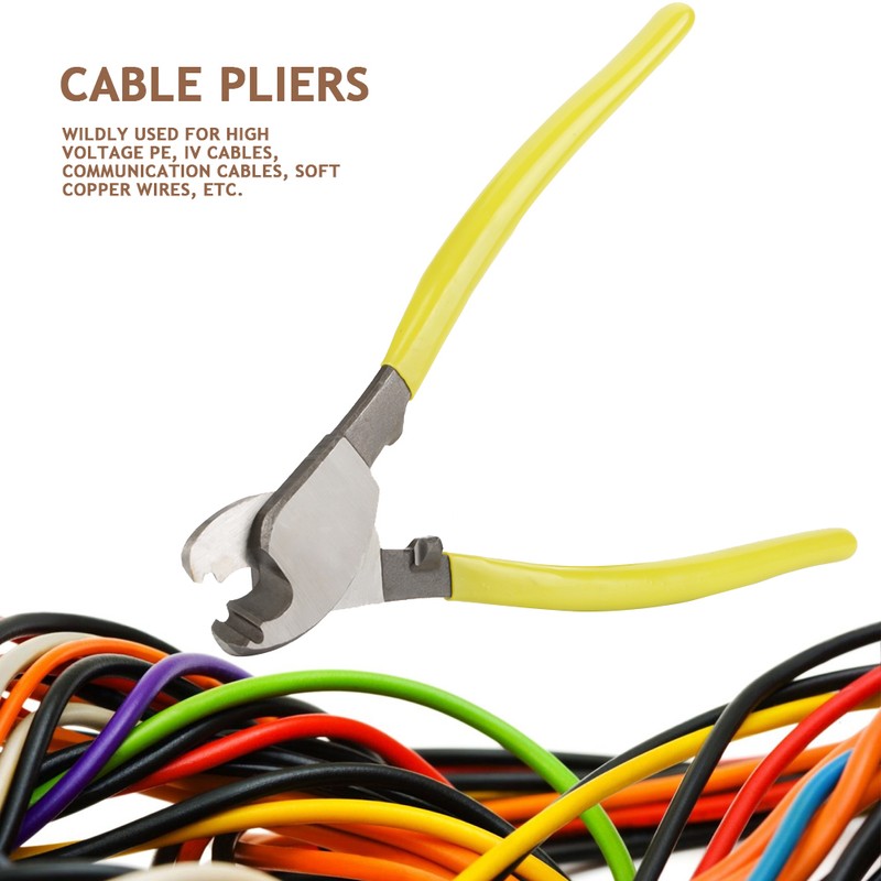 RT-38 8” Chrome Vanadium Steel Cable Wire Cutter Electric Wire