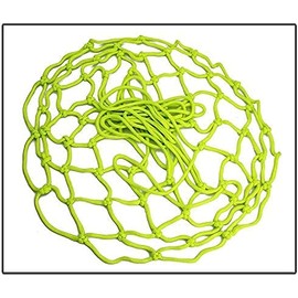 Mydio Basketball Net Glow in The Dark Outdoor Nylon Glowing Basketball Hoop Rim Net All Weather Thick Replacement Standard Size Net Rim Hoop Heavy Duty